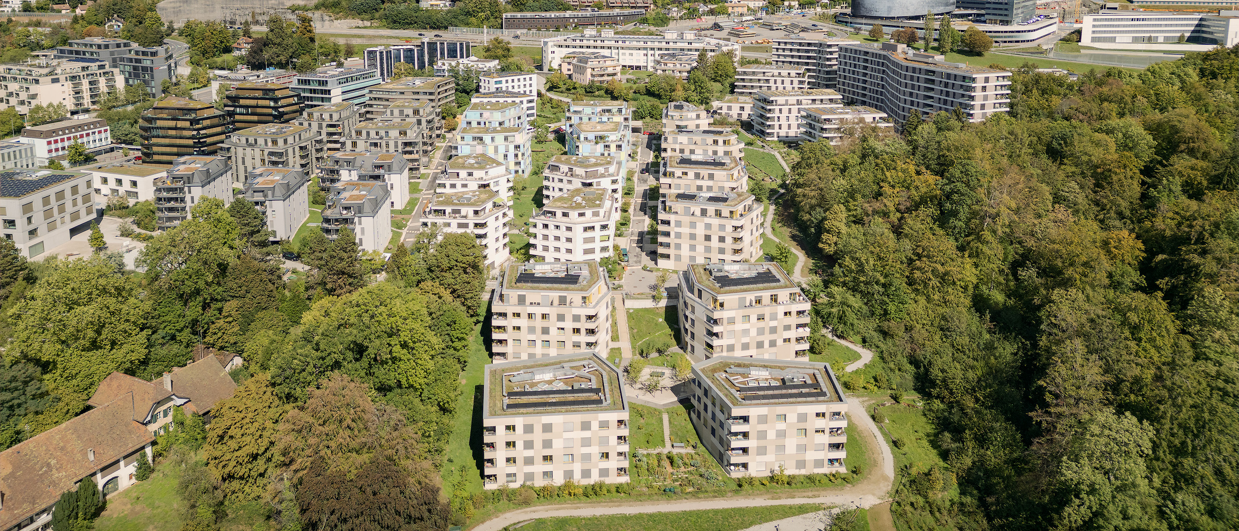 Vue aérienne — Les Fiches-Nord