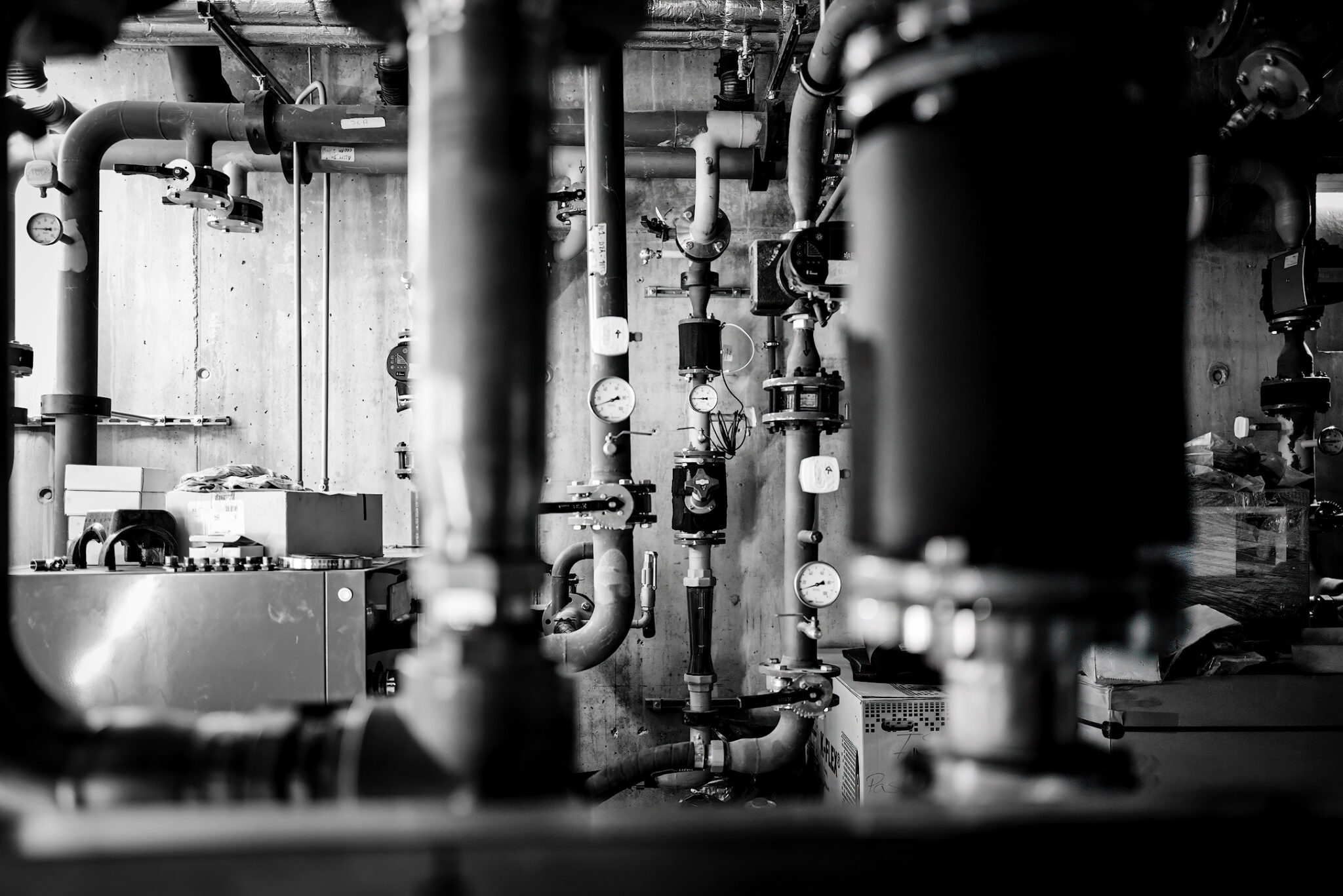 Installation technique — chaufferie SILL SA